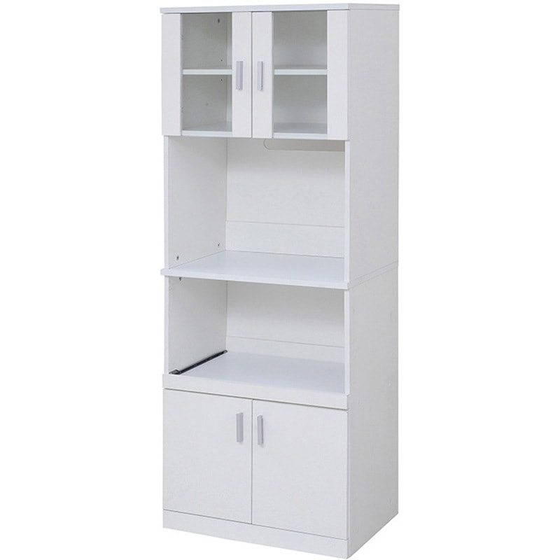 ホワイト ガラス扉付きレンジ台 ホワイト ガラス扉付きレンジ台 楽天市場】【開梱設置付】ホワイト