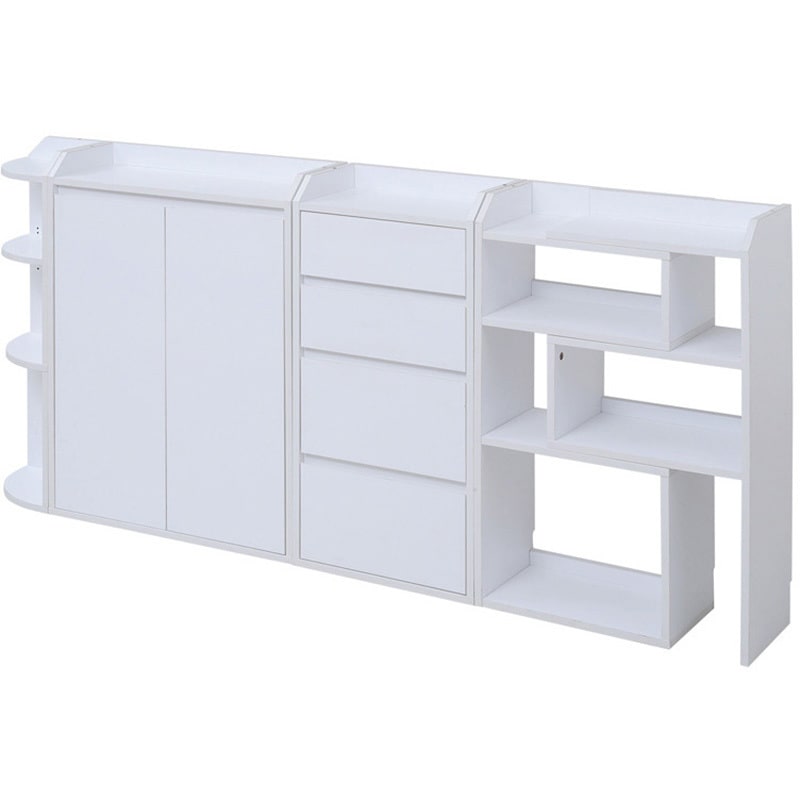 リビングルーム　カウンター下収納棚 楽天市場】カウンター下収納 フルセット 薄型 4タイプ