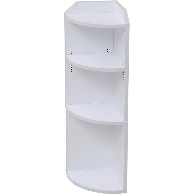 YHK-0207 キッチンカウンター下収納 薄型 コーナーラック ディスプレイラック カウンター下収納 ホワイト色   YHK-0207