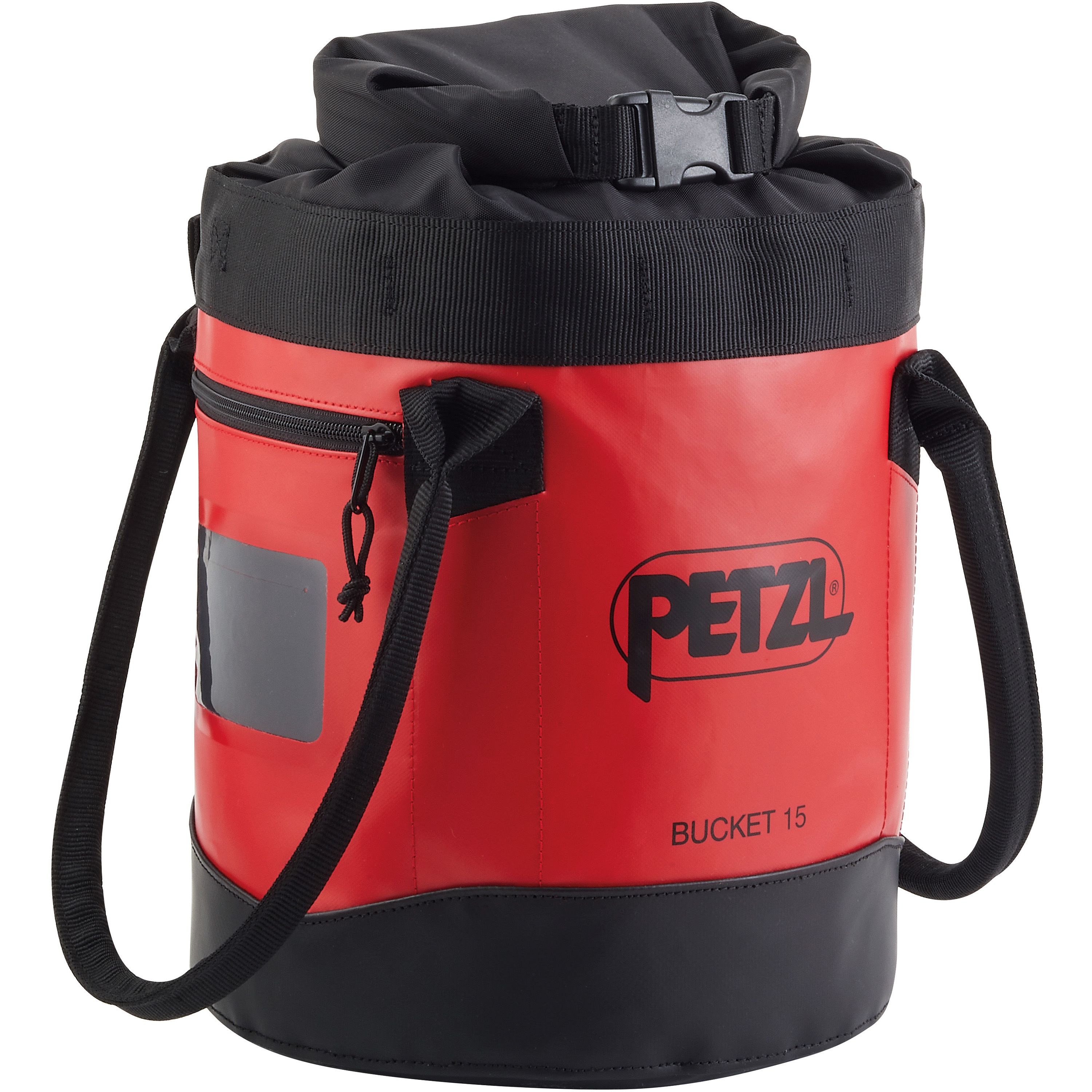S001BA00 自立型バッグ バケット PETZL レッド色   S001BA00