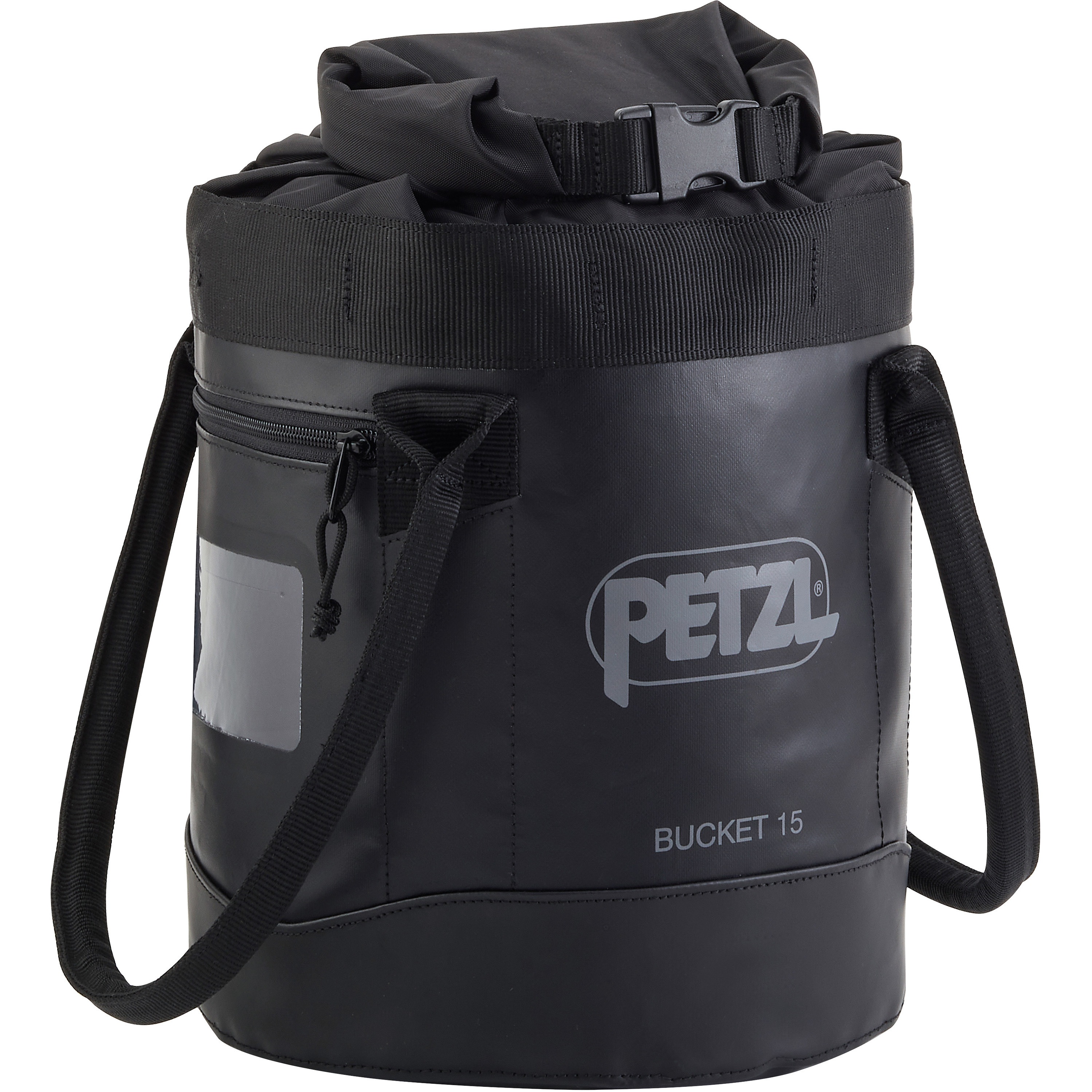 S001CA00 自立型バッグ バケット PETZL ブラック色   S001CA00