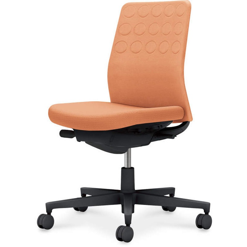 C03-B200U-B0Y0YX1 オフィスチェアー モネット 背クッションタイプ(配送・組立サービス付き) コクヨ キャスターあり 肘掛なし ブラック 高さ885mm幅710mm奥行710mm  C03-B200U-B0Y0YX1