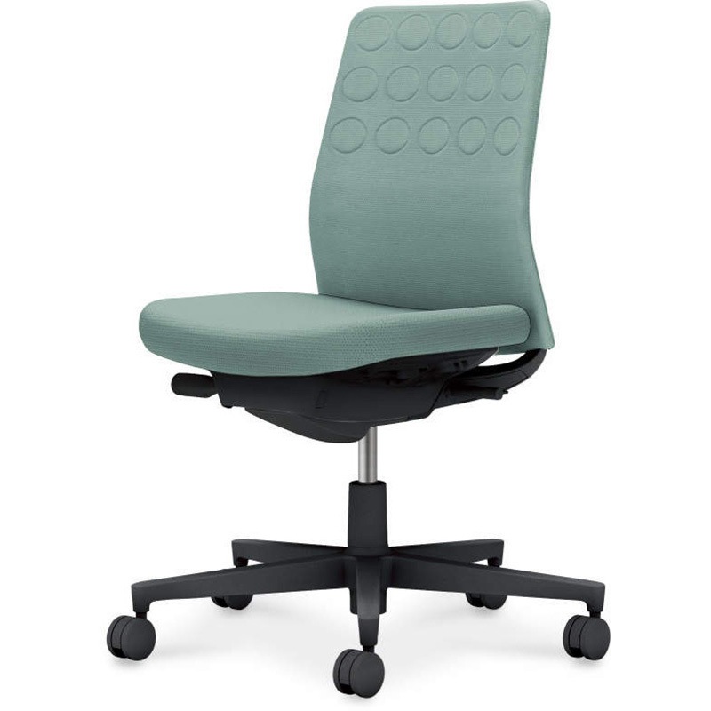 C03-B200U-B3939X1 オフィスチェアー モネット 背クッションタイプ(配送・組立サービス付き) コクヨ キャスターあり 肘掛なし ブラック 高さ885mm幅710mm奥行710mm  C03-B200U-B3939X1