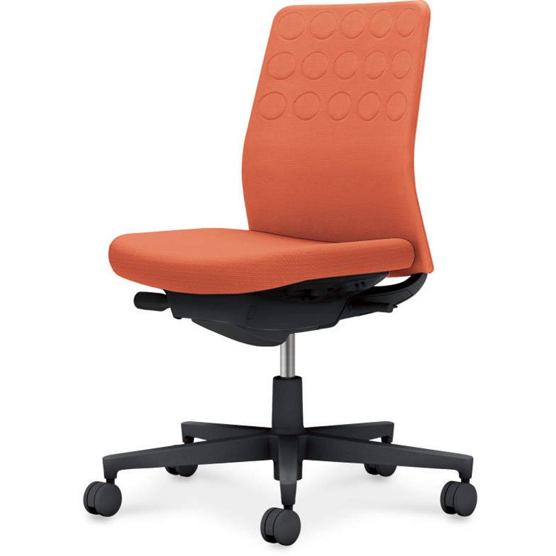 C03-B200W-B0T0TX1 オフィスチェアー モネット 背クッションタイプ(配送・組立サービス付き) コクヨ キャスターあり 肘掛なし ブラック 高さ885mm幅710mm奥行710mm  C03-B200W-B0T0TX1