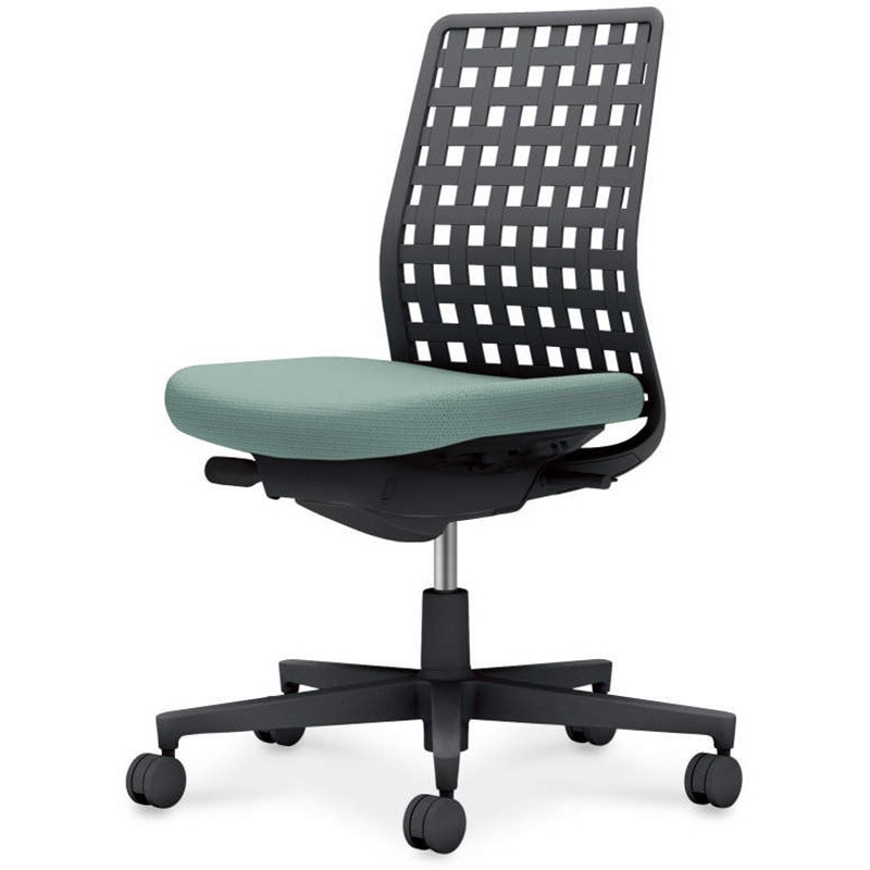 C03-B300U-B39BKX1 オフィスチェアー モネット 背樹脂シェルタイプ(配送・組立サービス付き) コクヨ キャスターあり 肘掛なし ブラック 高さ875mm幅710mm奥行710mm  C03-B300U-B39BKX1