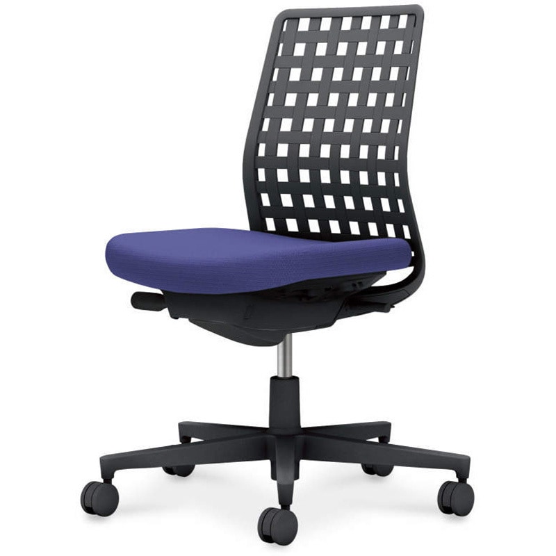 C03-B300U-B7EBKX1 オフィスチェアー モネット 背樹脂シェルタイプ(配送・組立サービス付き) コクヨ キャスターあり 肘掛なし ブラック 高さ875mm幅710mm奥行710mm  C03-B300U-B7EBKX1