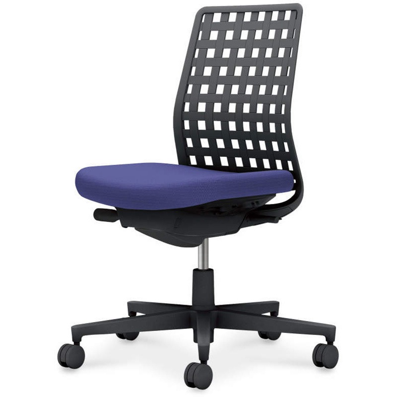 C03-B300W-B7EBKX1 オフィスチェアー モネット 背樹脂シェルタイプ(配送・組立サービス付き) コクヨ キャスターあり 肘掛なし ブラック 高さ875mm幅710mm奥行710mm  C03-B300W-B7EBKX1