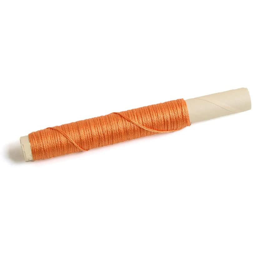 SOIE-617 ソワエ フジックス[縫製用品] 25番 蜜柑色 長さ15m SOIE-617