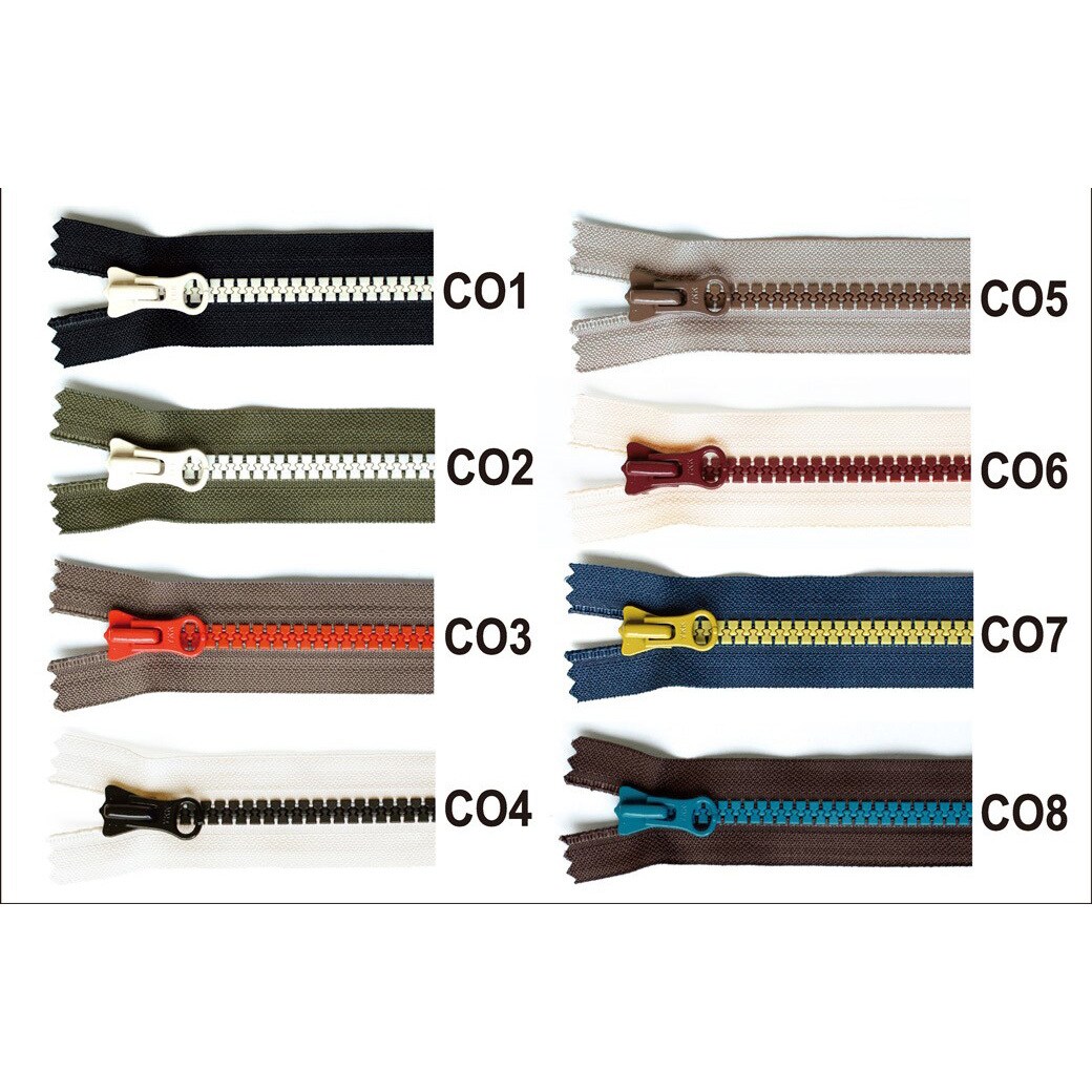 8VSC40-CO5 8ビスロンファスナー YKK 寸法40cm 8VSC40-CO5