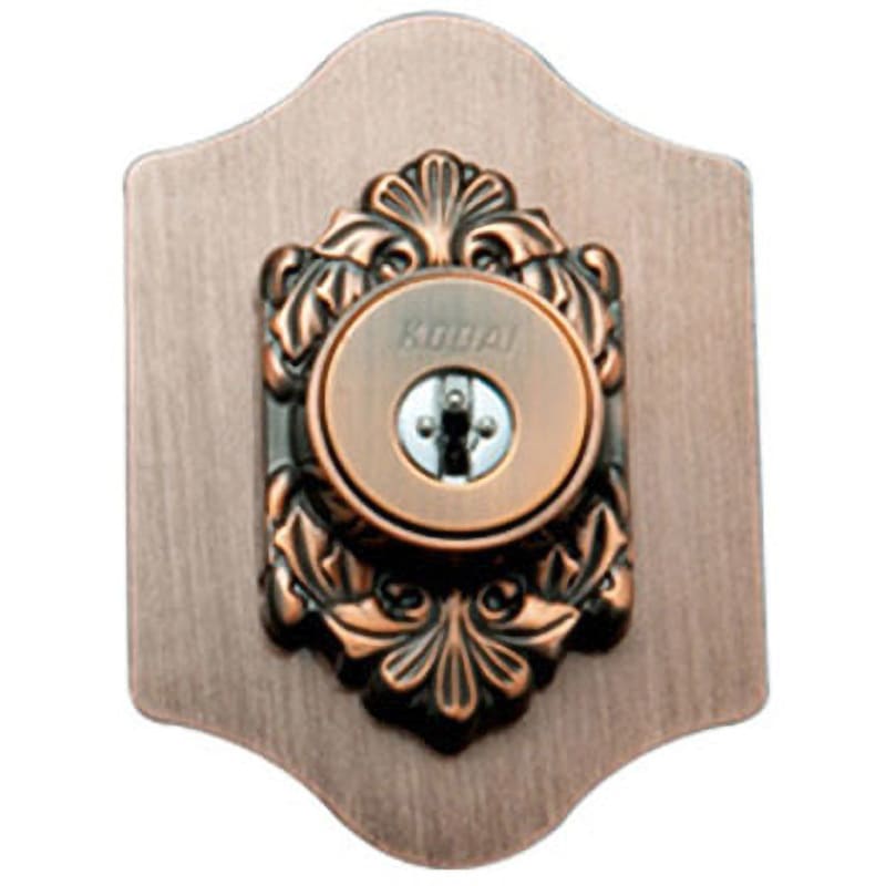 922054GB 古代取替錠 本締取替錠 長沢製作所 ジャーマンブロンズメッキ色 DT30～40BS60GBタイプ  1組 922054GB