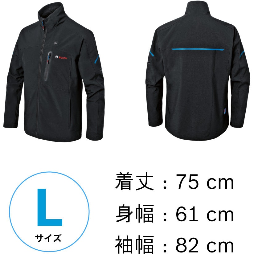 06188000F4 ヒートジャケット BOSCH(ボッシュ) 防寒 L(USサイズ