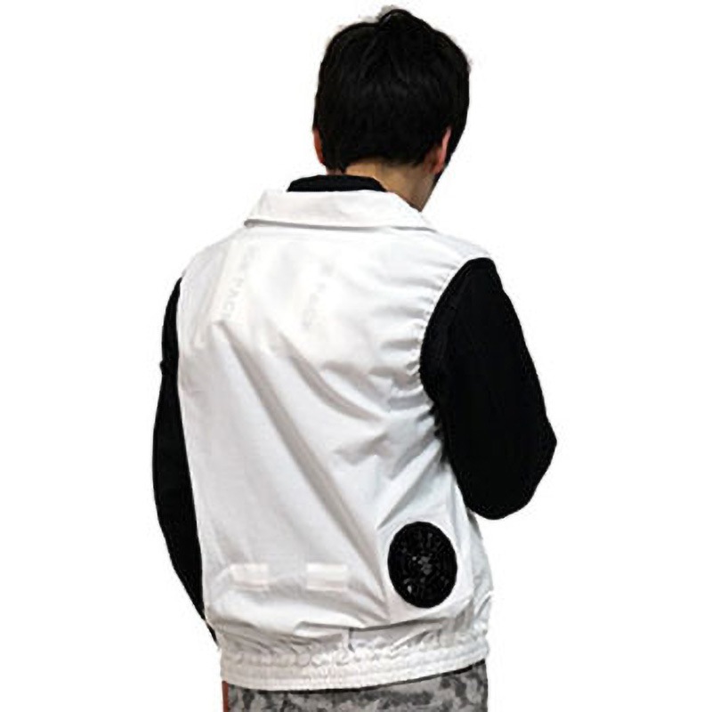20240、OK0900 冷感保冷剤付 空調付きベスト+バッテリーセット2024-ICE