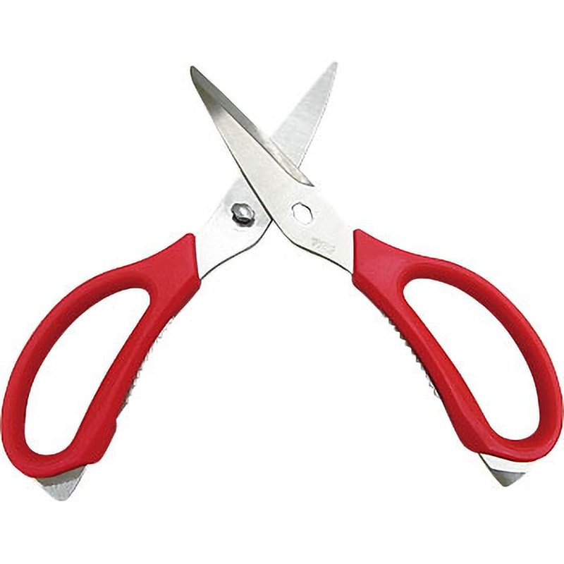 BHS-29 分解できるキッチンバサミ(ステンレス) TKG レッド色 BHS-29