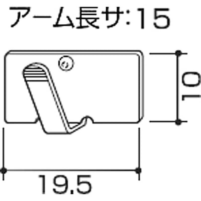 SP-20 ステンレスステッカー 1袋(100個) ピタック 【通販モノタロウ】