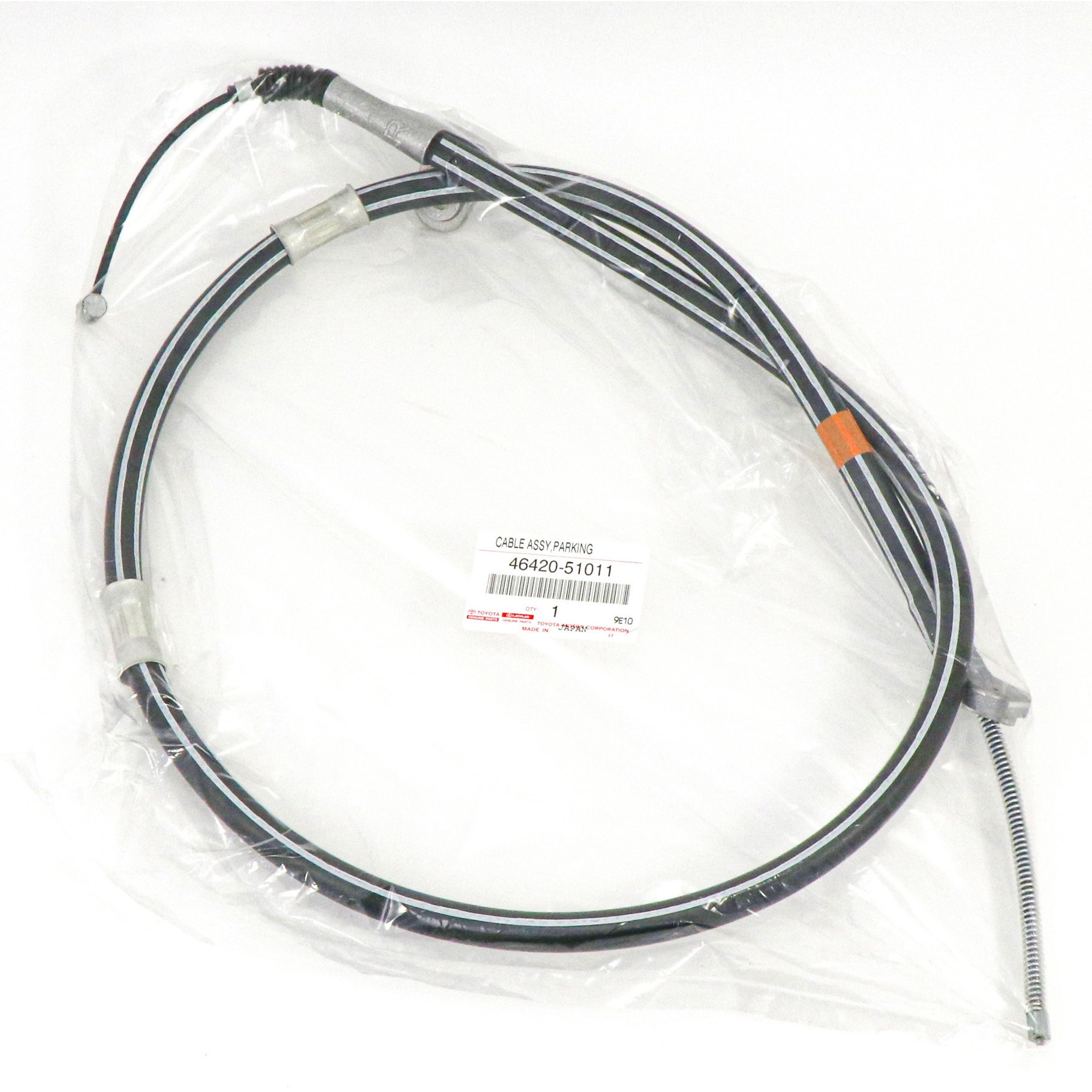 46420)パーキングブレーキ ケーブルASSY NO.2 トヨタ トヨタ純正品番