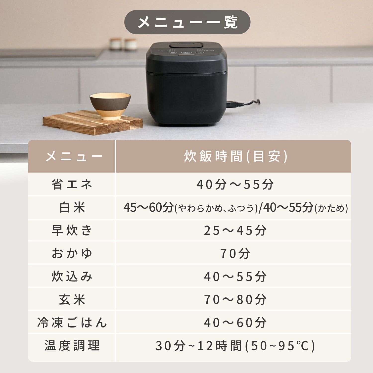 YJV-E10(B) 炊飯器 5.5合 IH 10種類炊き分け 低温調理 YAMAZEN(山善