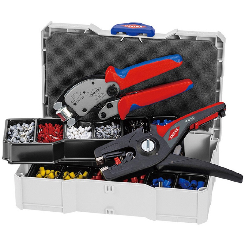 KNIPEX 圧着 ペンチ セット 9790-14 圧着ペンチセット 1セット KNIPEX(クニペックス) 【通販