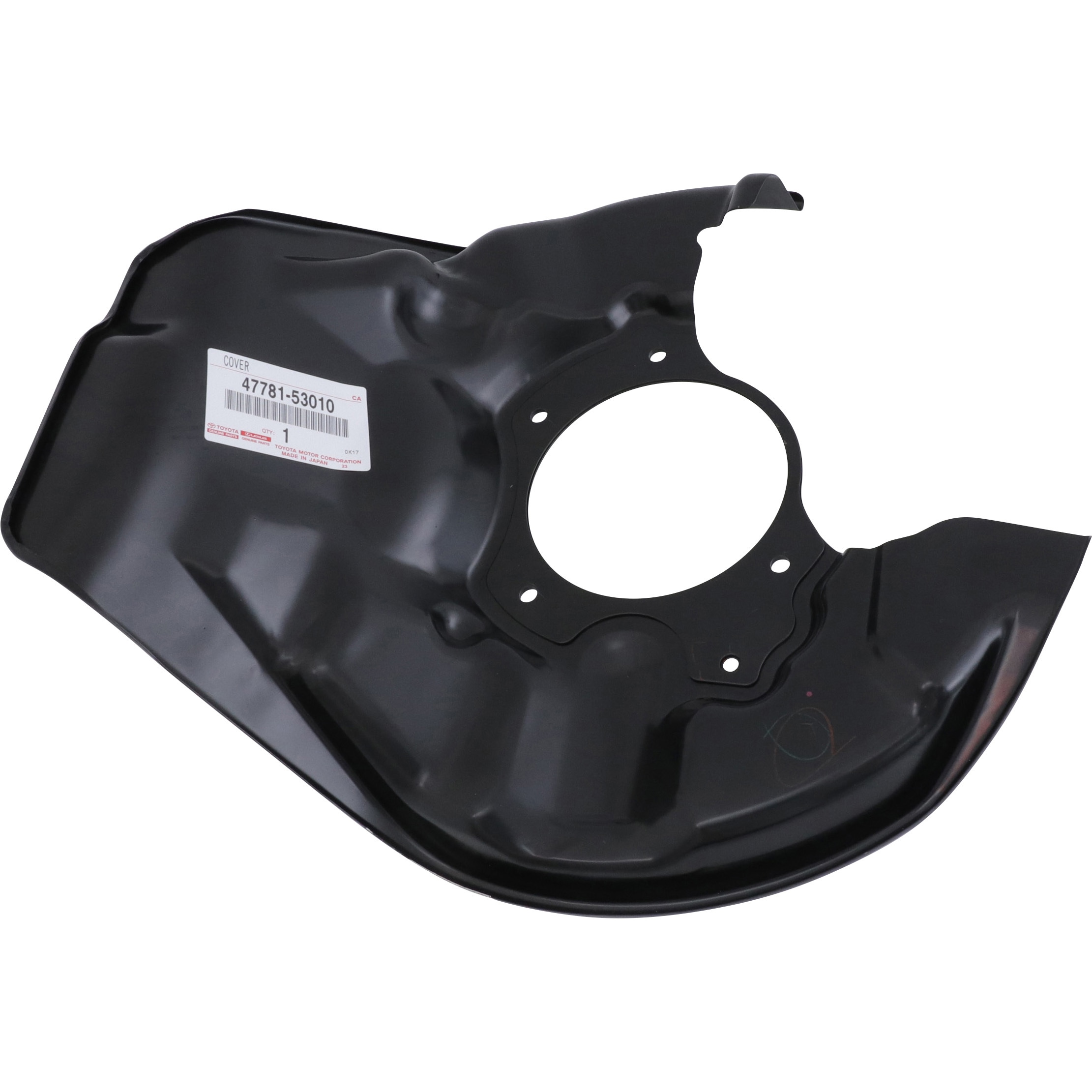 47781-53010 (47781)ディスクブレーキダスト カバー FR RH 1個 トヨタ