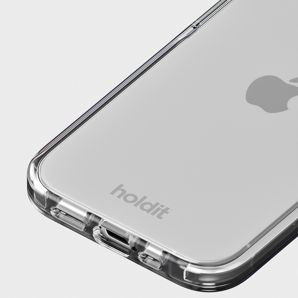 16741 Seethru 耐衝撃クリアケース iPhone 17e/16e用 Holdit ホワイト