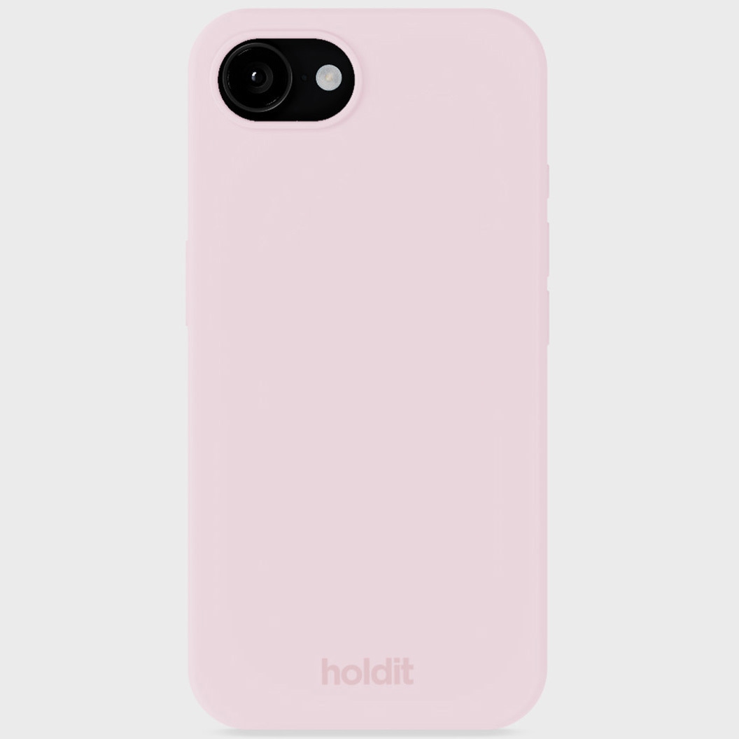 17015 ソフトタッチシリコーンケース iPhone 17e/16e用 Holdit ペイル