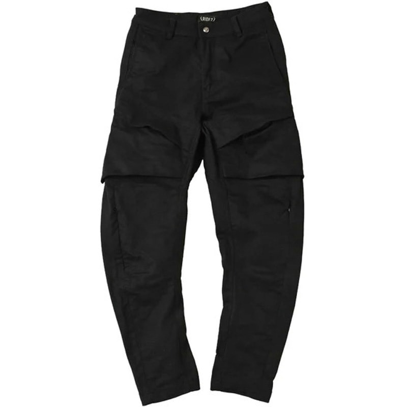 RDB2085-BK-M バイク カーゴパンツ ゆったり ワイド ブラック