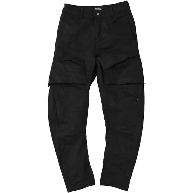 RDB2085-BK-L バイク カーゴパンツ ゆったり ワイド ブラック