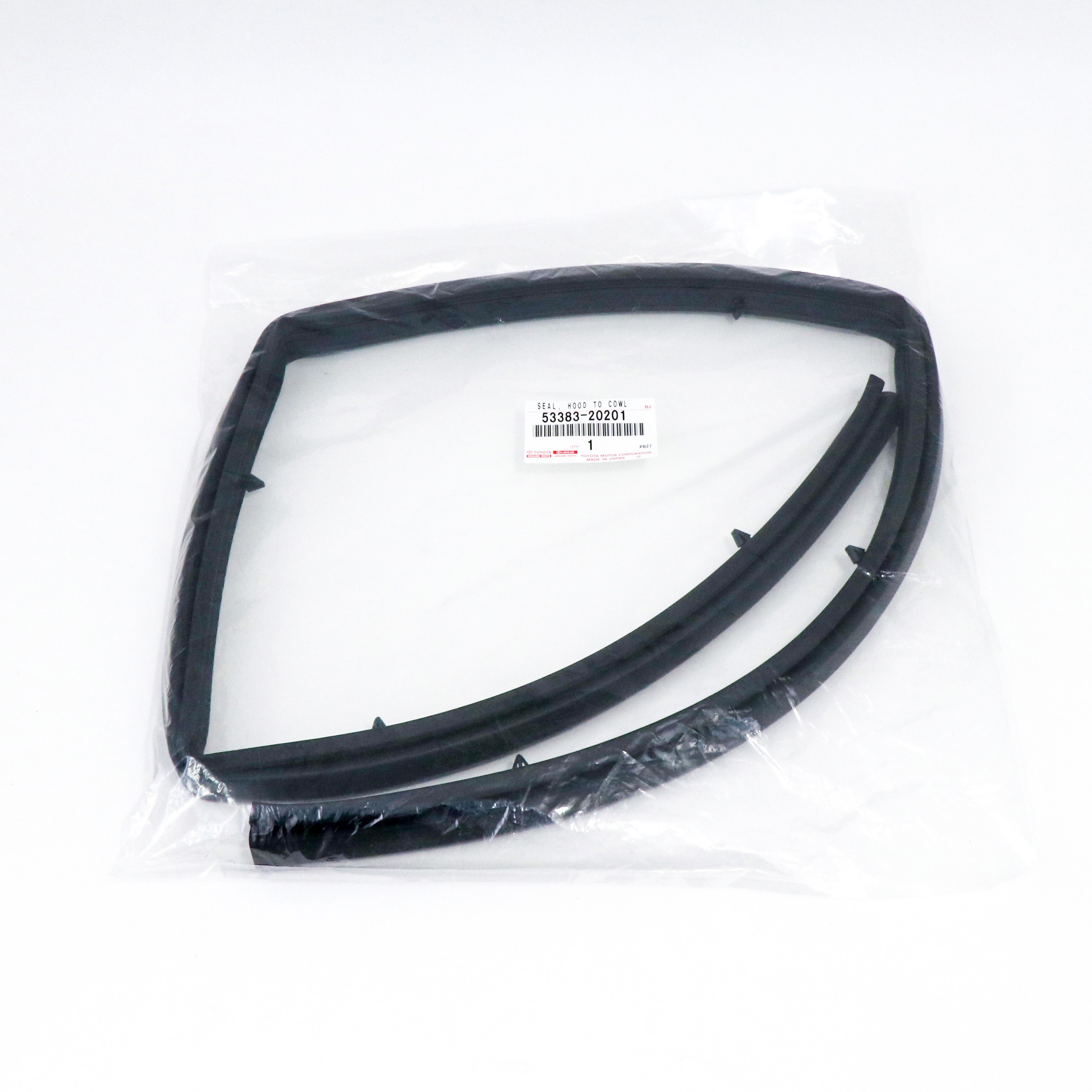 53383-20201 (53383)フード トゥー カウルトップ シール 1個 トヨタ