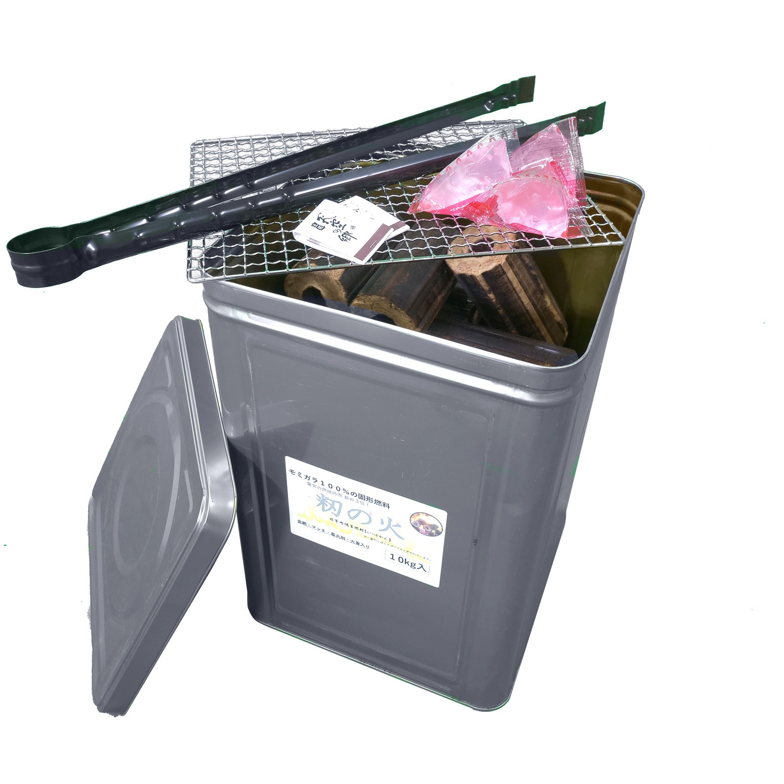 6300028191 非常用備蓄燃料 籾の火 いっとかん 2箱セット 1セット(2缶) 本山町農業公社 【通販モノタロウ】