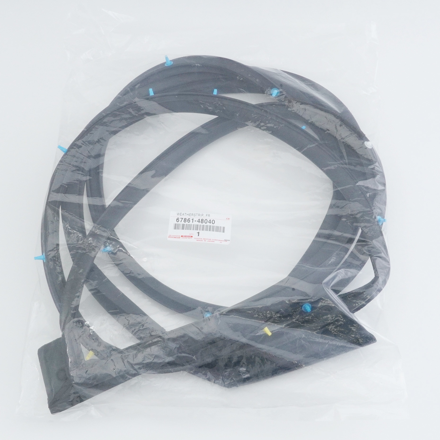 67861)フロントドア ウエザストリップ RH トヨタ トヨタ純正品番先頭67