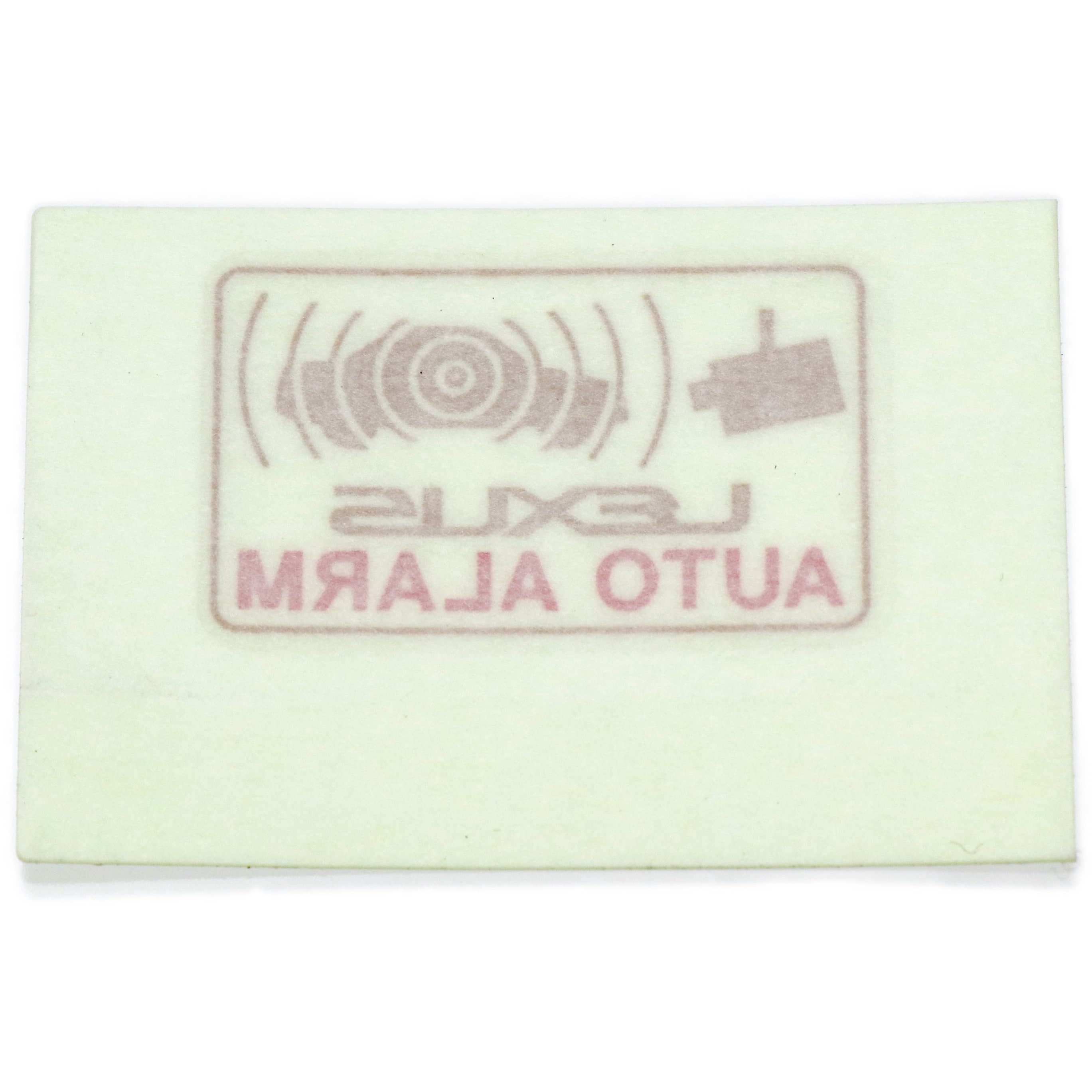 赤いいだ 74515-30060 (74515)セフトウォーニングプレート 1個 トヨタ