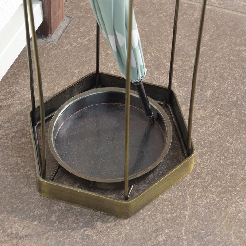 AKB-436AGD 傘立て 東谷 アンティークゴールド色 AKB-436AGD - 【通販