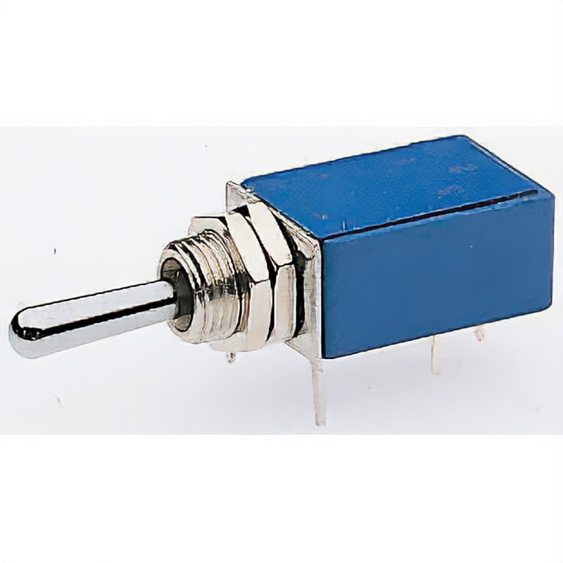 21146NA APEM トグルスイッチ， DPDT， PCB， On-On， 21146NA APEM スルーホール 機能動作ON-ON