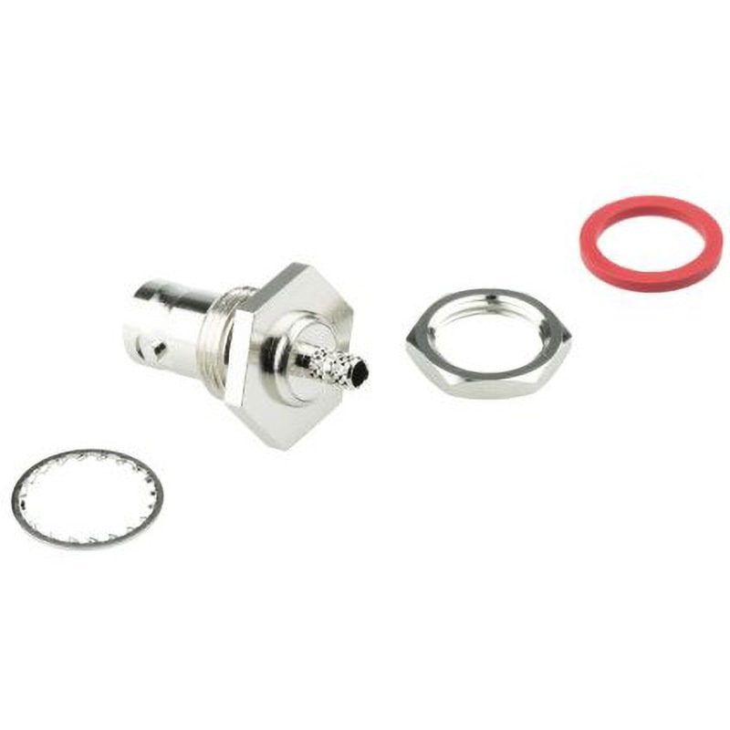 B6421E1-ND3G-5-50 Amphenol 同軸コネクタ ジャック パネルマウント BNCコネクタ， B6421E1-ND3G-5-50 AMPHENOL 適合ケーブルRG174/U，RG188A/U，RG316/U 圧着型