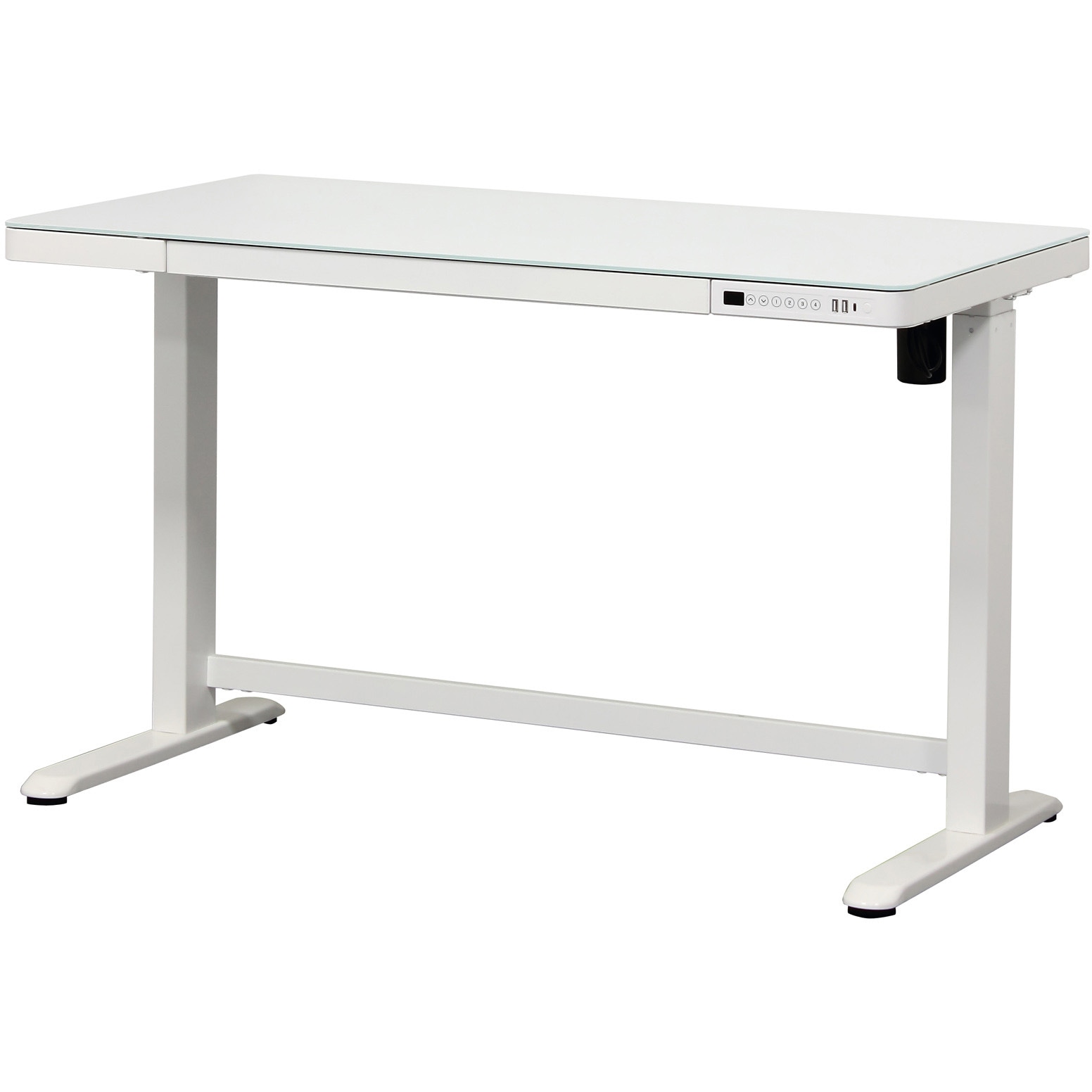 17051 電動昇降デスク メモリー機能付 クロシオ 電源AC100-240 (50