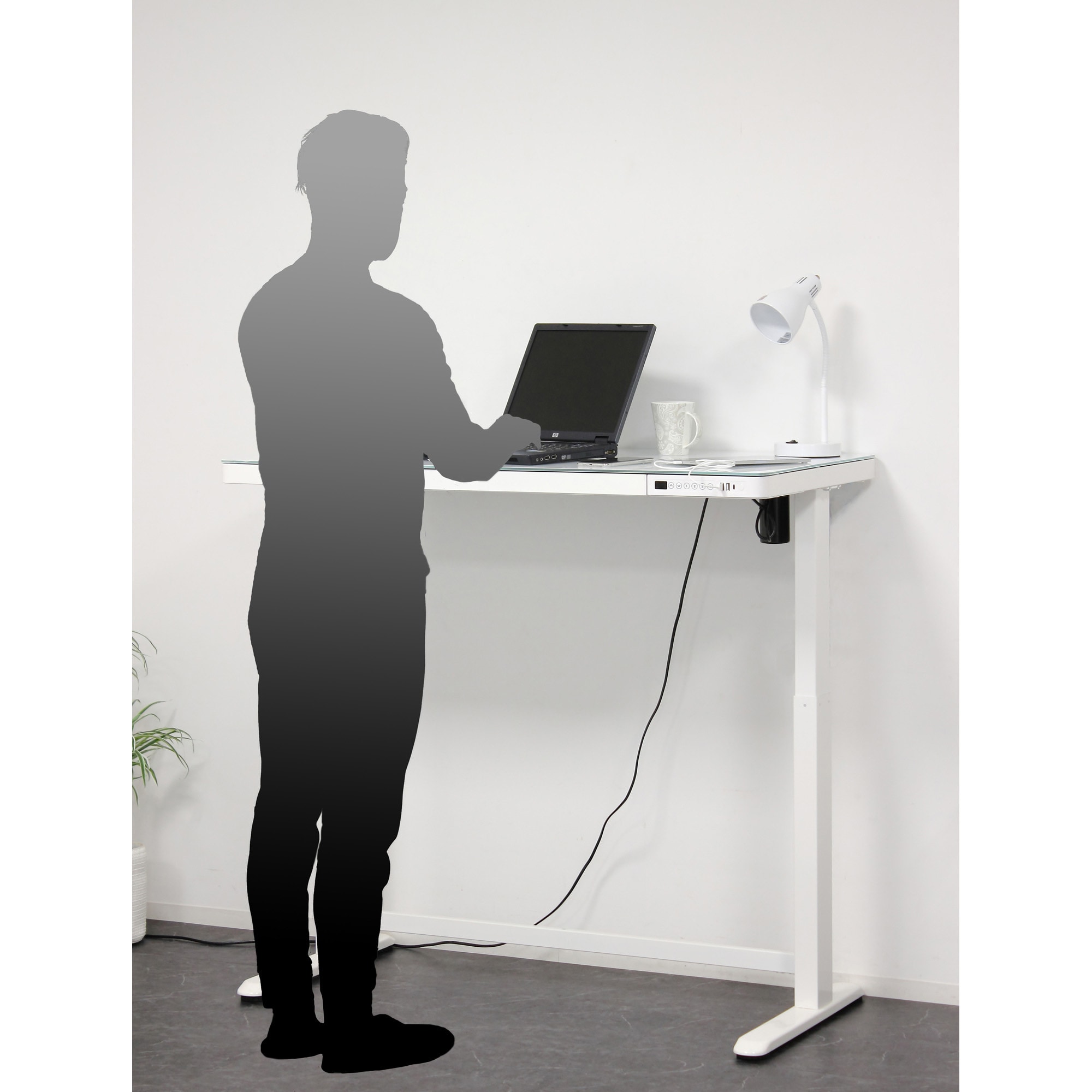 昇降デスク 160×80cm（電動・高さ72〜118cm） Amazon | ErGear 電動 オフィスワークテーブル 昇降式デスク