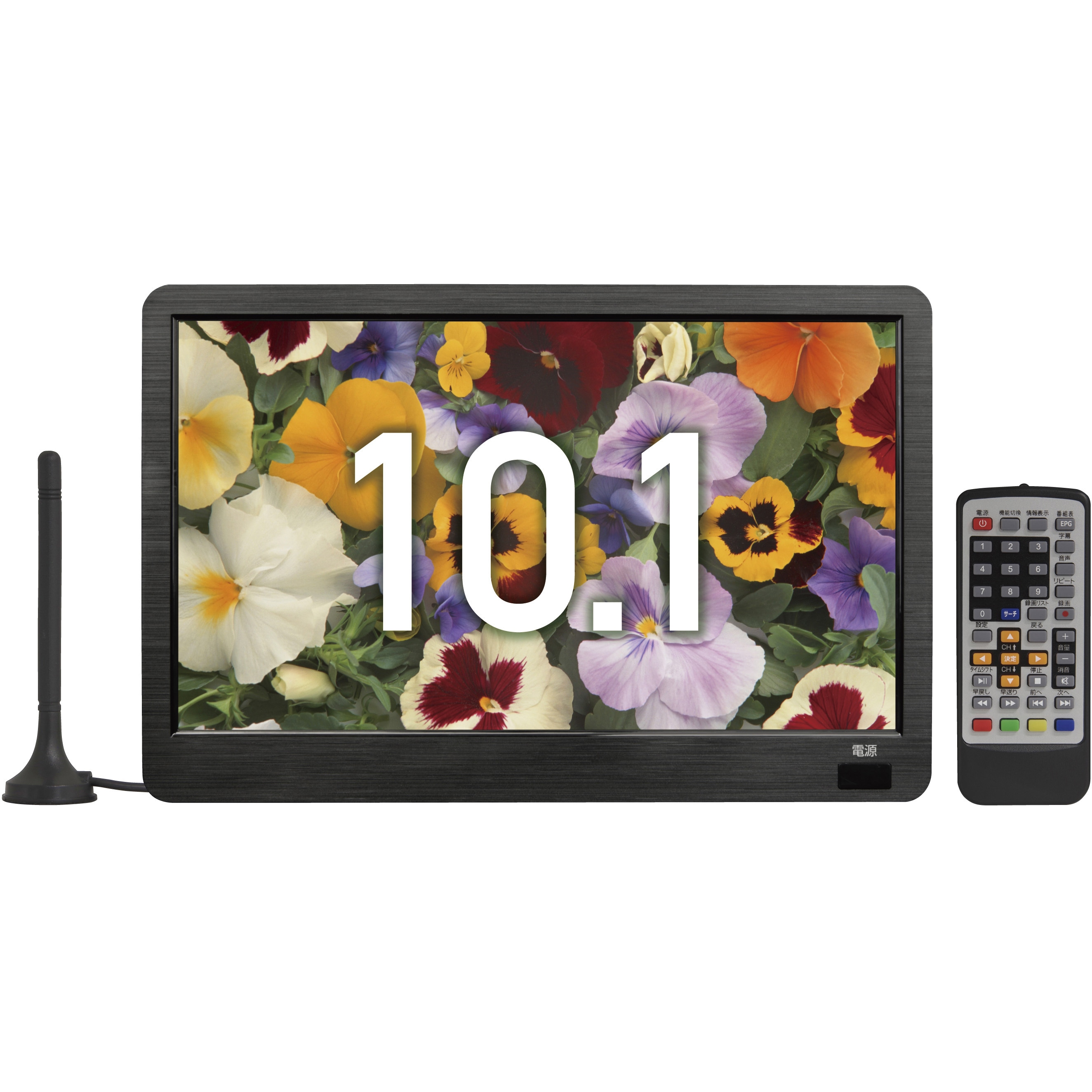PTV-101-BK TEES ポータブルテレビ 1台 TEES 【通販モノタロウ】