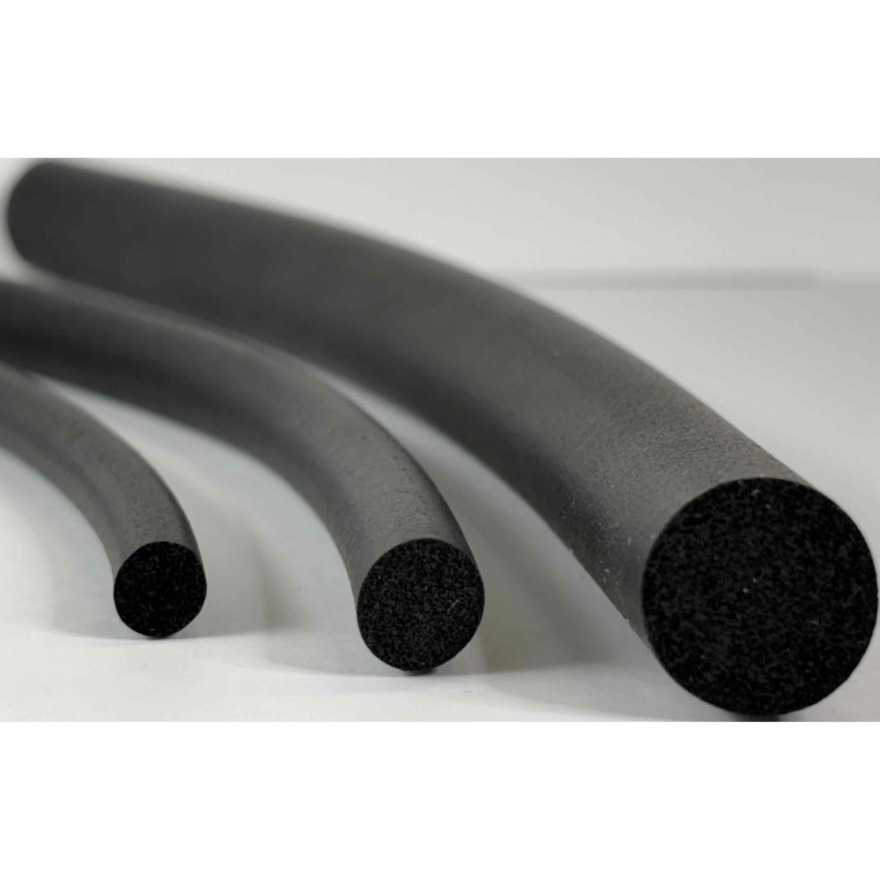 HTSOFRA-Φ5-100 EPDMスポンジ 丸紐 HOTTYソフラー(R)(2°) ホッティーポリマー サイズΦ5mm長さ100m