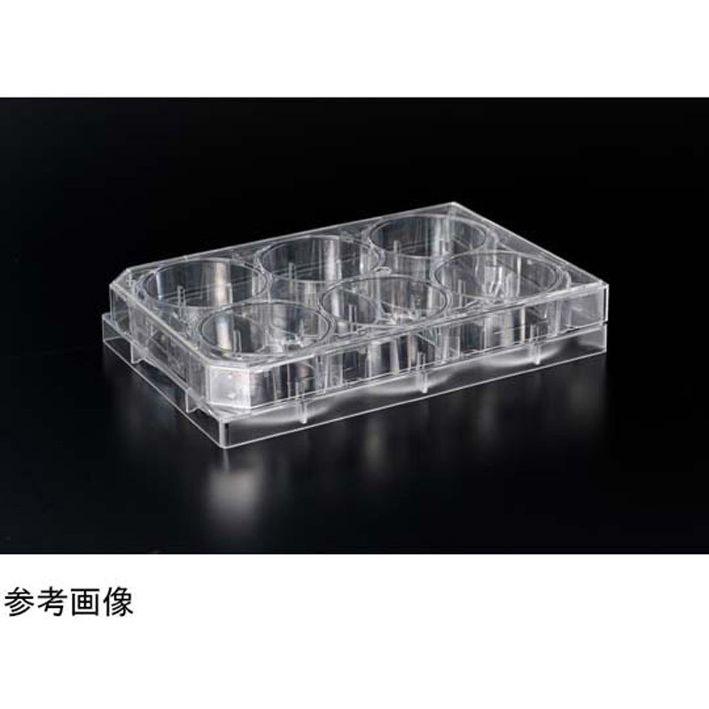 4810-040N ポリ-L-リジンコート マイクロプレート 6well 20枚入 1箱(20枚) IWAKI(AGCテクノグラス) 【通販モノタロウ】