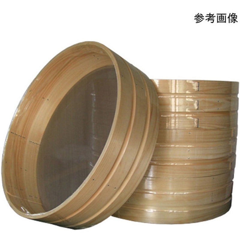 1060-50 丸型木枠ふるい 野中理化器製作所 目開き50Mesh 内径100mm深さ60mm  1060-50