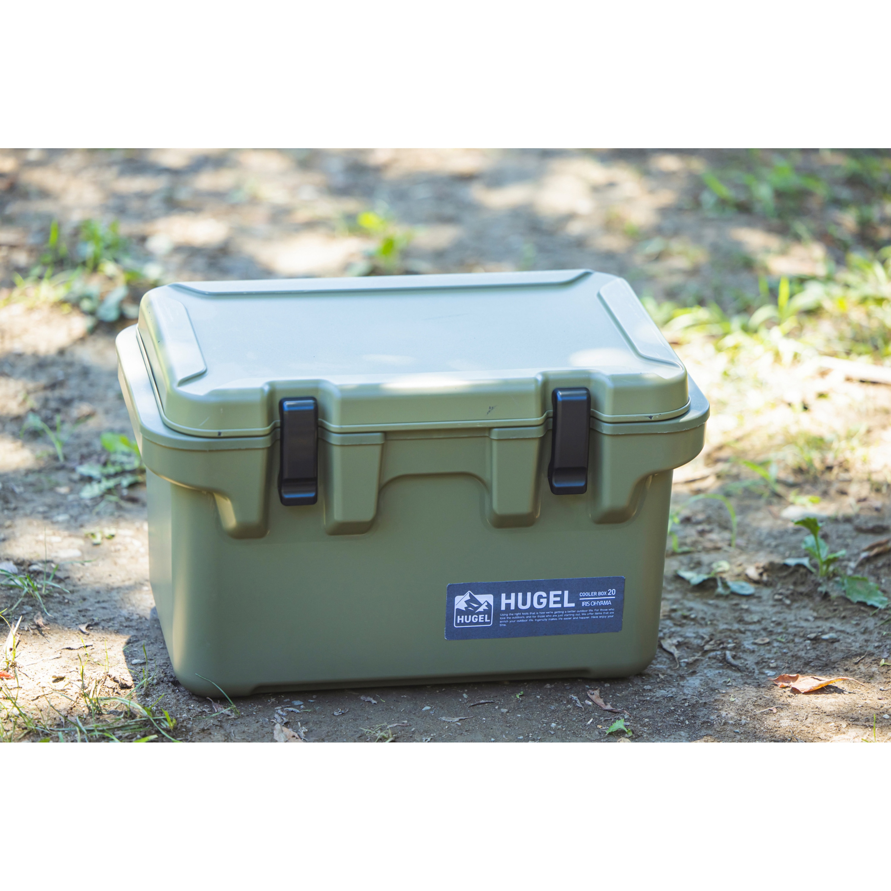 TC-40 +CKB-350 【保冷剤付き】HUGELクーラーボックスセット 1セット 
