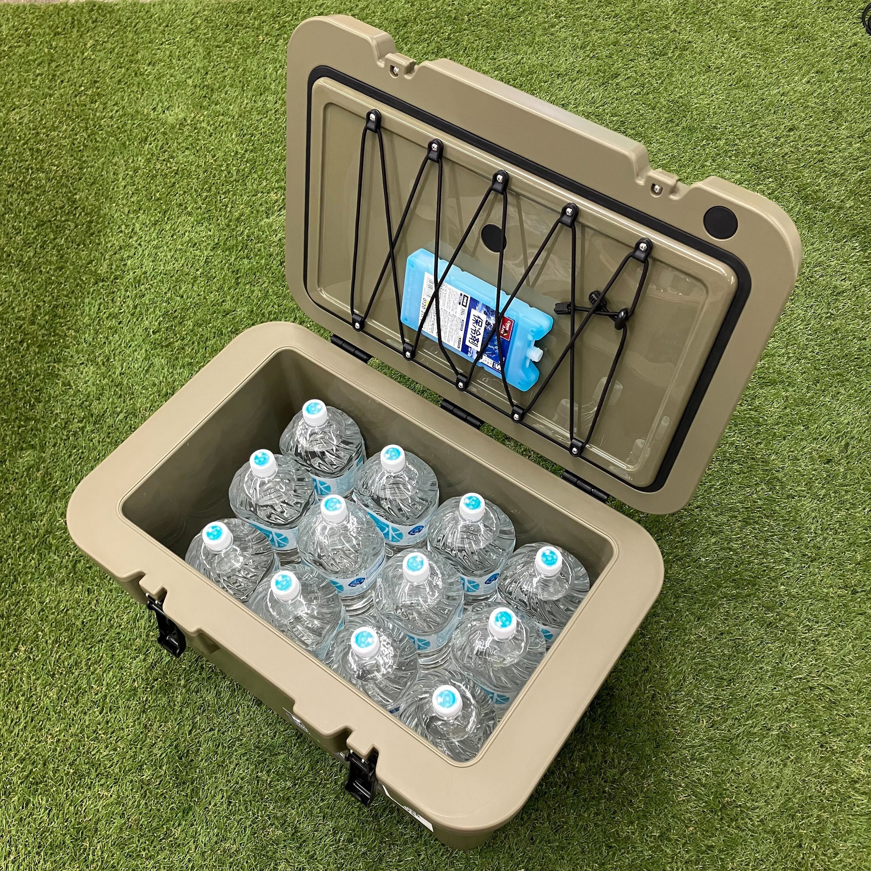 TC-40 +CKB-350 【保冷剤付き】HUGELクーラーボックスセット 1セット