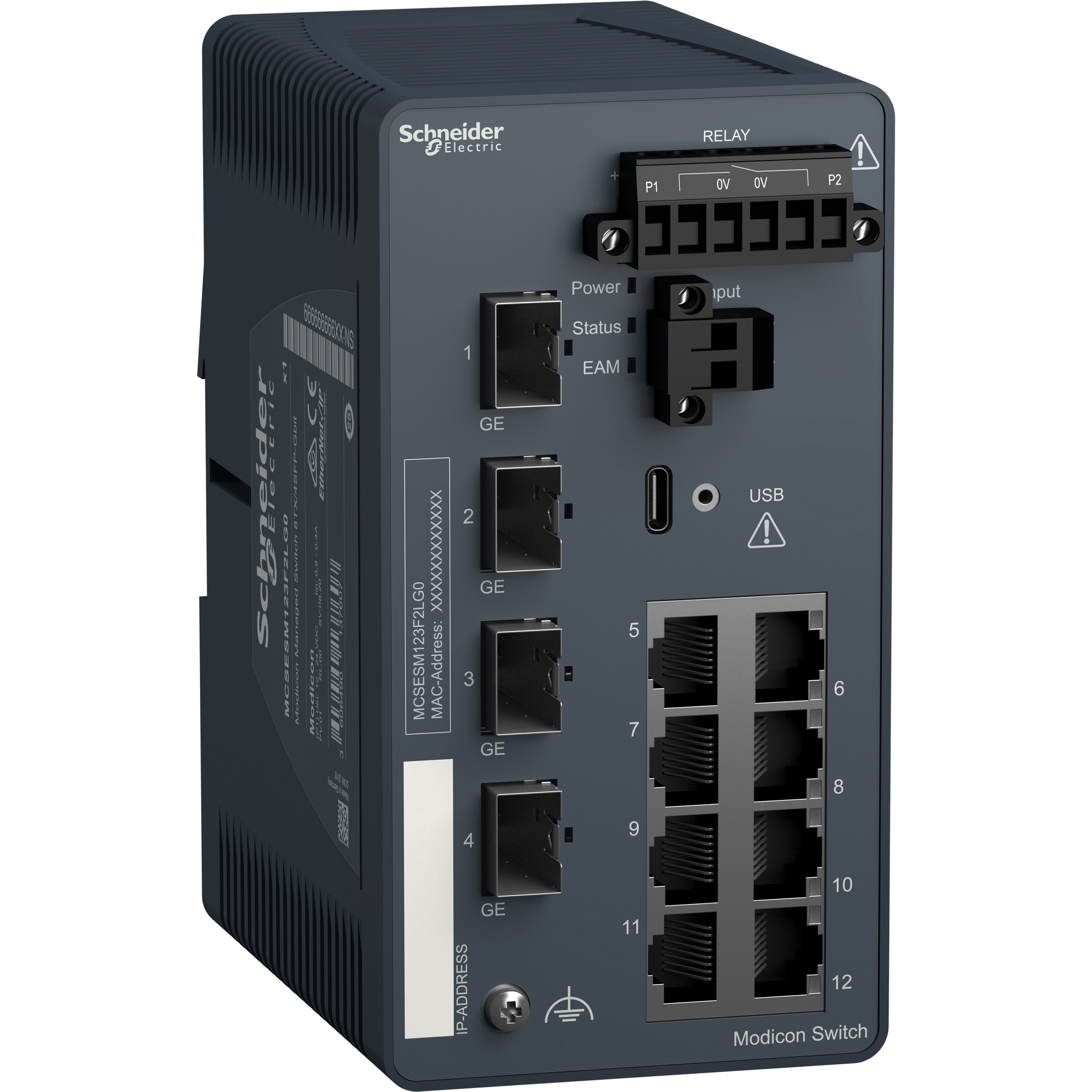 MCSESM123F2LG0 産業用イーサネットスイッチ Modicon