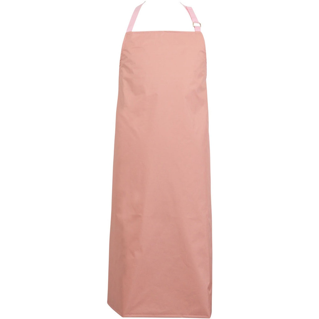 595 軽量防水ナイロンエプロン 和泉布帛 ピンク色 幅横60cm - 【通販