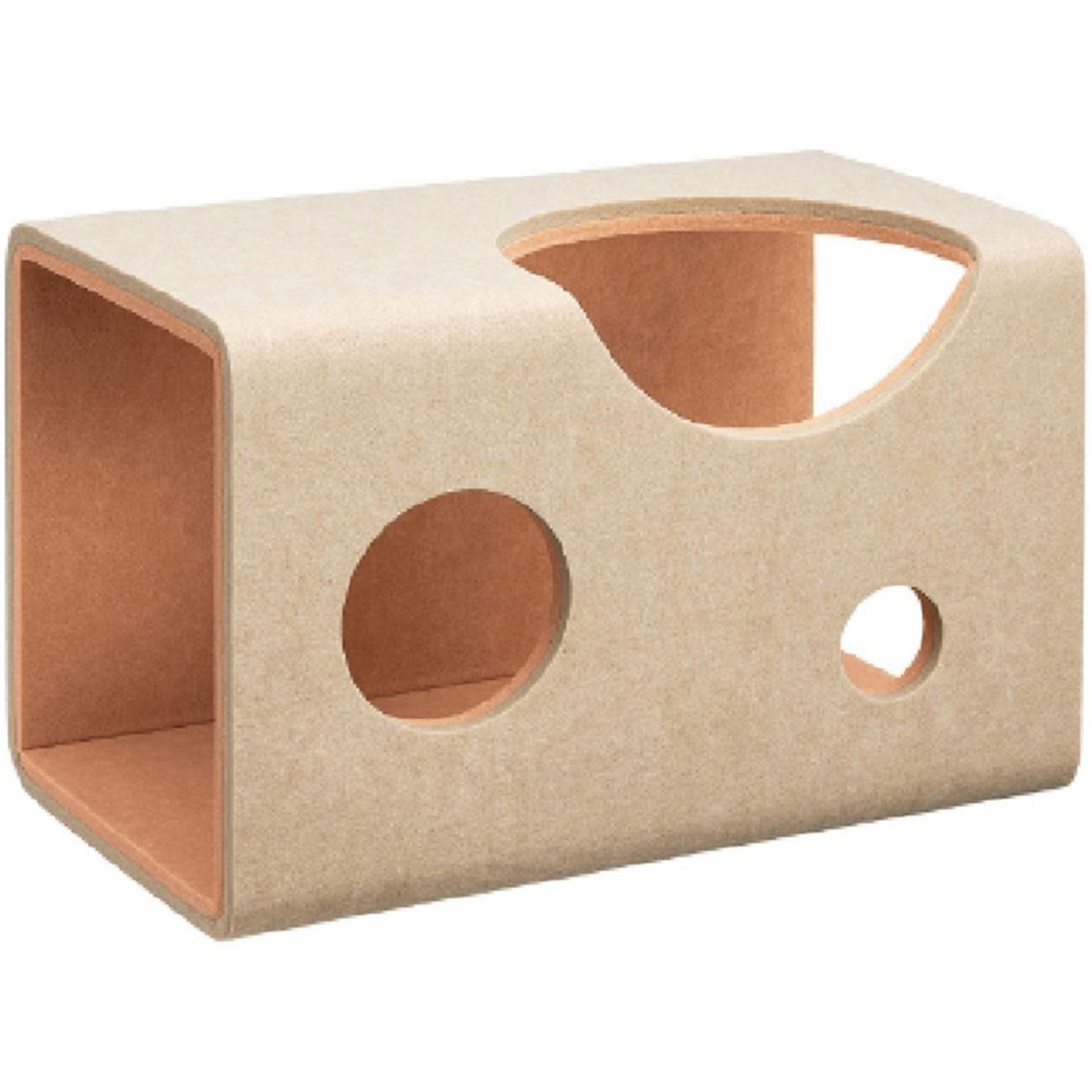 QNP51MT0A0 猫壁 (にゃんぺき) マグネットパーツ INAX(LIXIL) ベージュ&オレンジ色   QNP51MT0A0