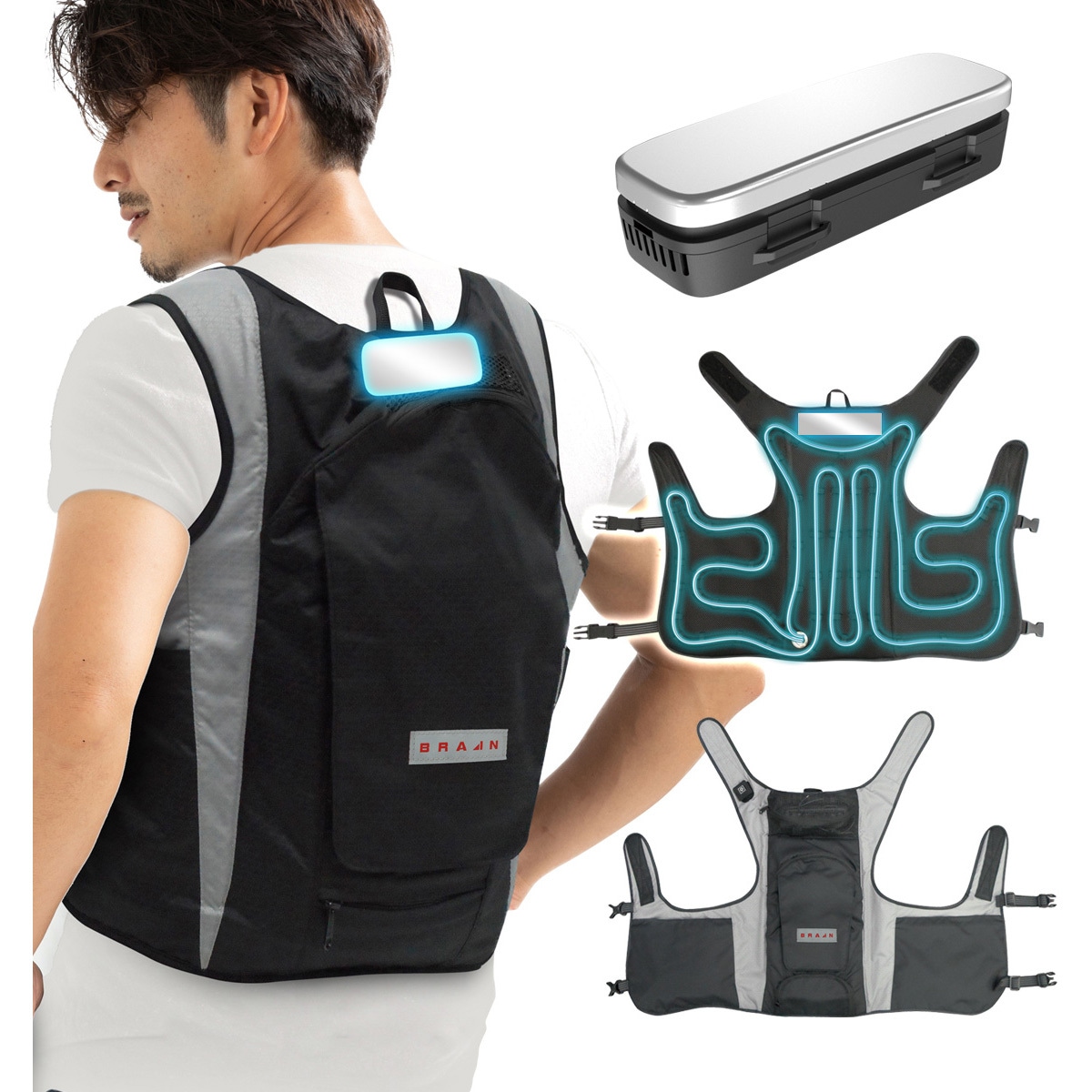 BR-871-1 ペルチェ水冷ベスト ブレイン レギュラーサイズ  BR-871-1