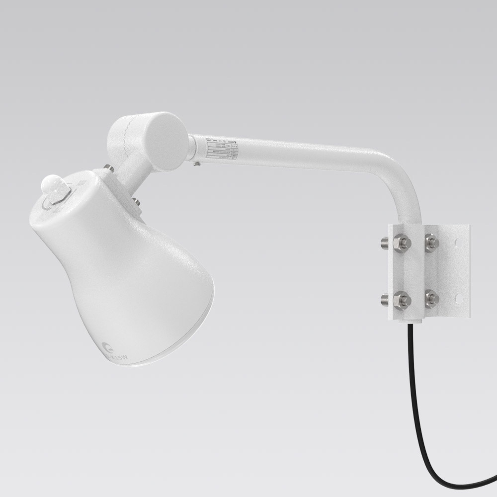 LD-K15W LEDアームライト 看板灯 15W 1800LM 1台で発光2色 電球/色昼