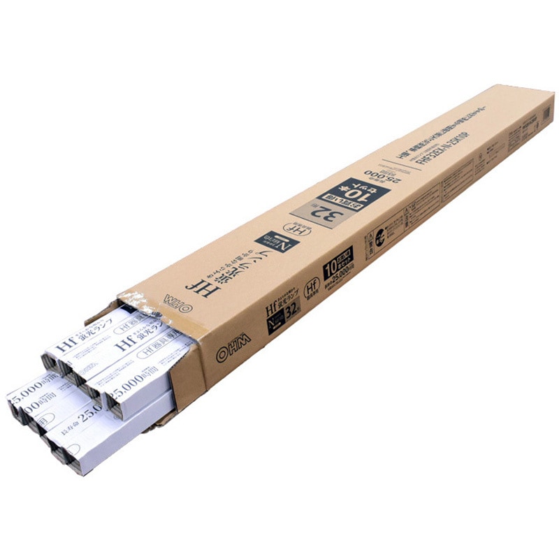 FHF32EX-N-25K10P 直管蛍光ランプ Hf器具専用 32形 3波長形 長寿命 昼