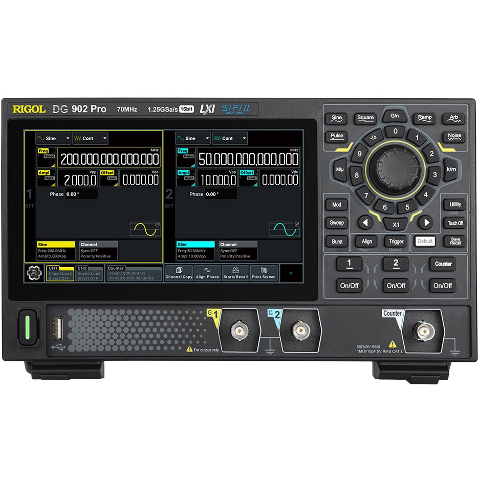 DG902 Pro 任意波形ファンクション・ジェネレータDG900 Pro 1箱 RIGOL(リゴル) 【通販モノタロウ】