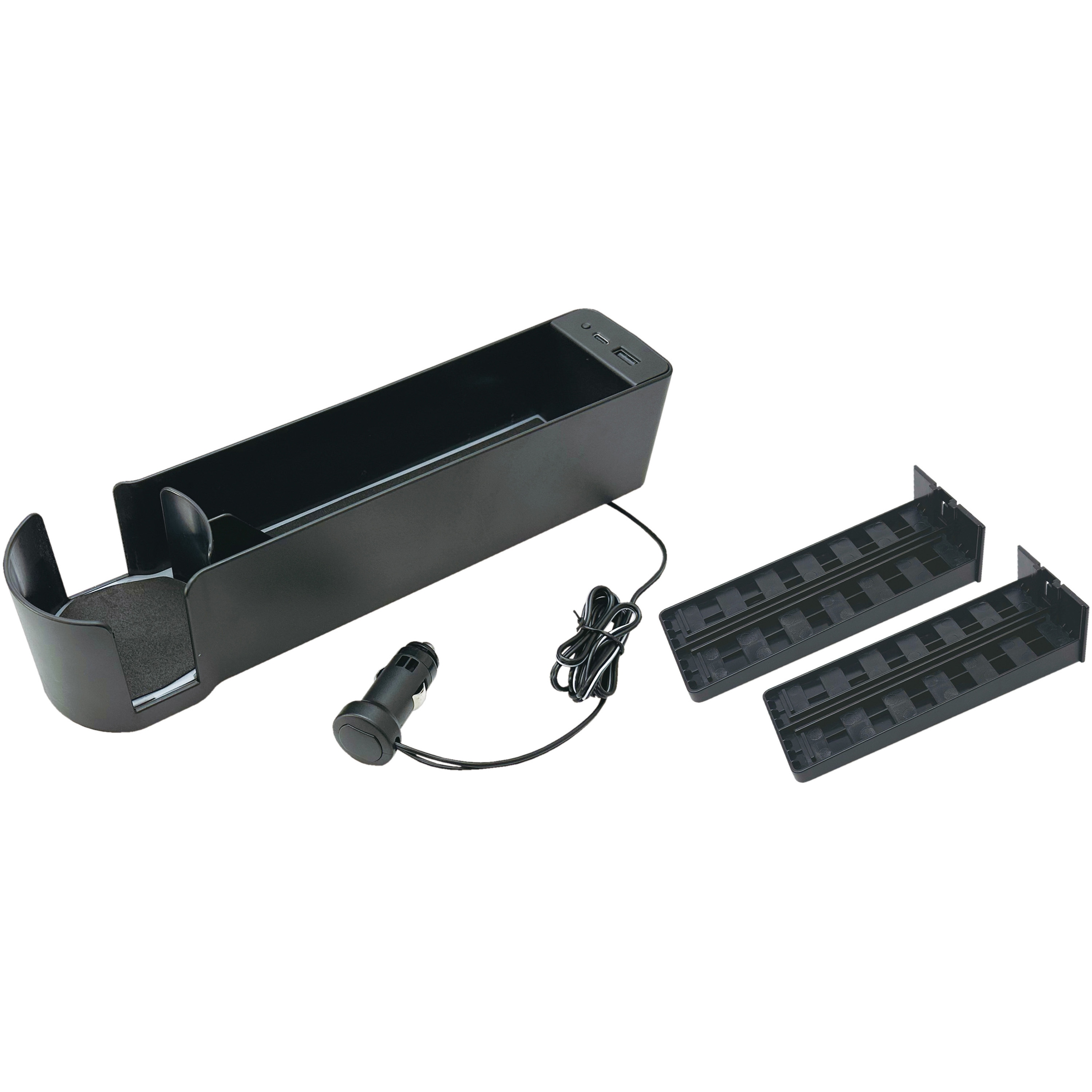 プレインシート　専用 PF412 シートサイドポケットレインボー USB+TypeC 1個 槌屋ヤック