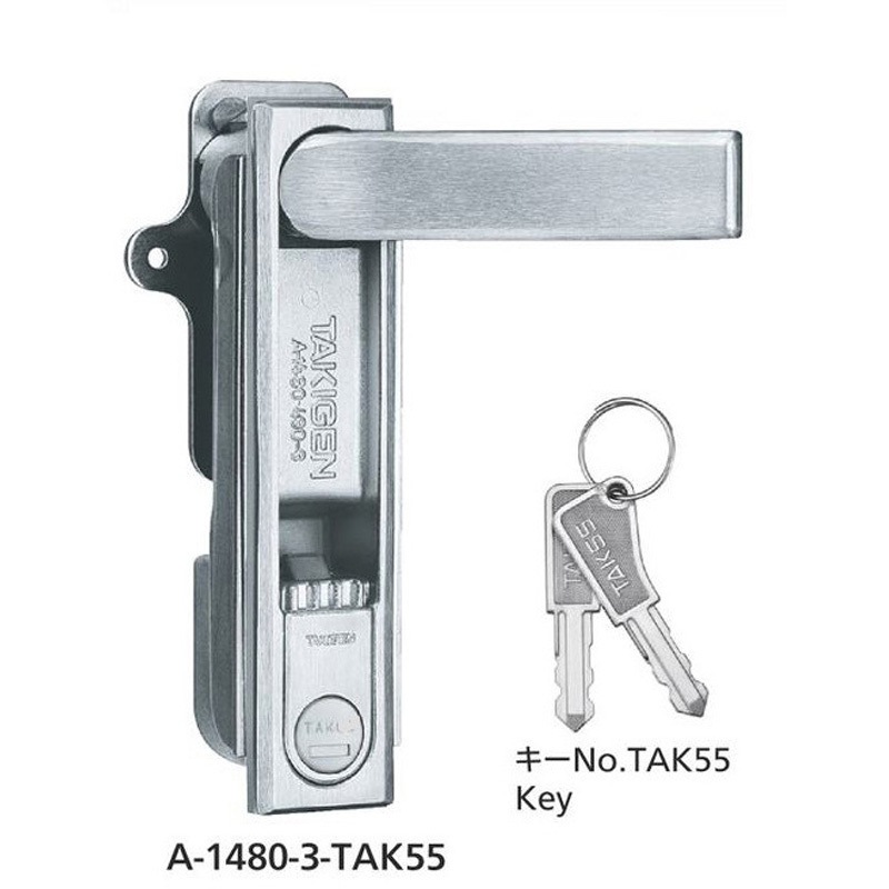 A-1480-3(TAK55) ステンレス オートロック平面ハンドル 1個